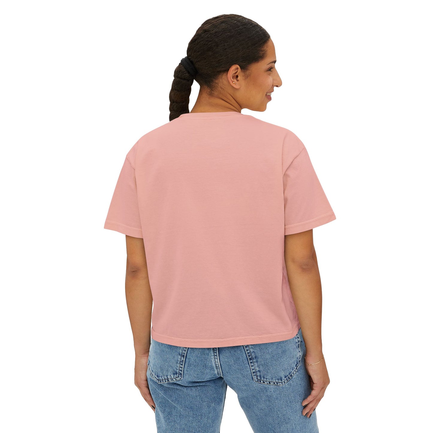 Women's Rose Boxy Tee