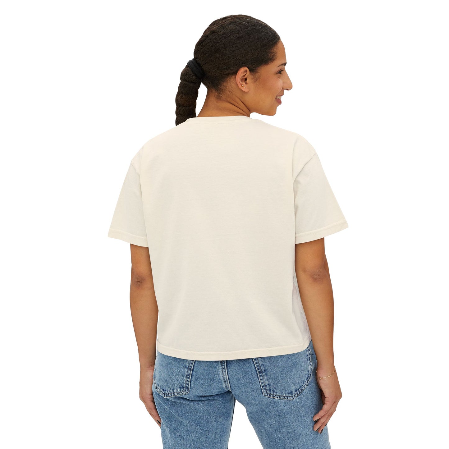 Women's Rose Boxy Tee