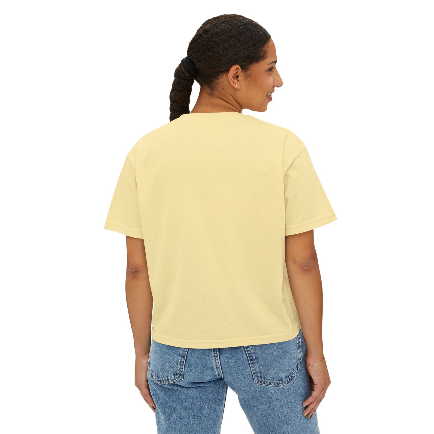 Women's Rose Boxy Tee