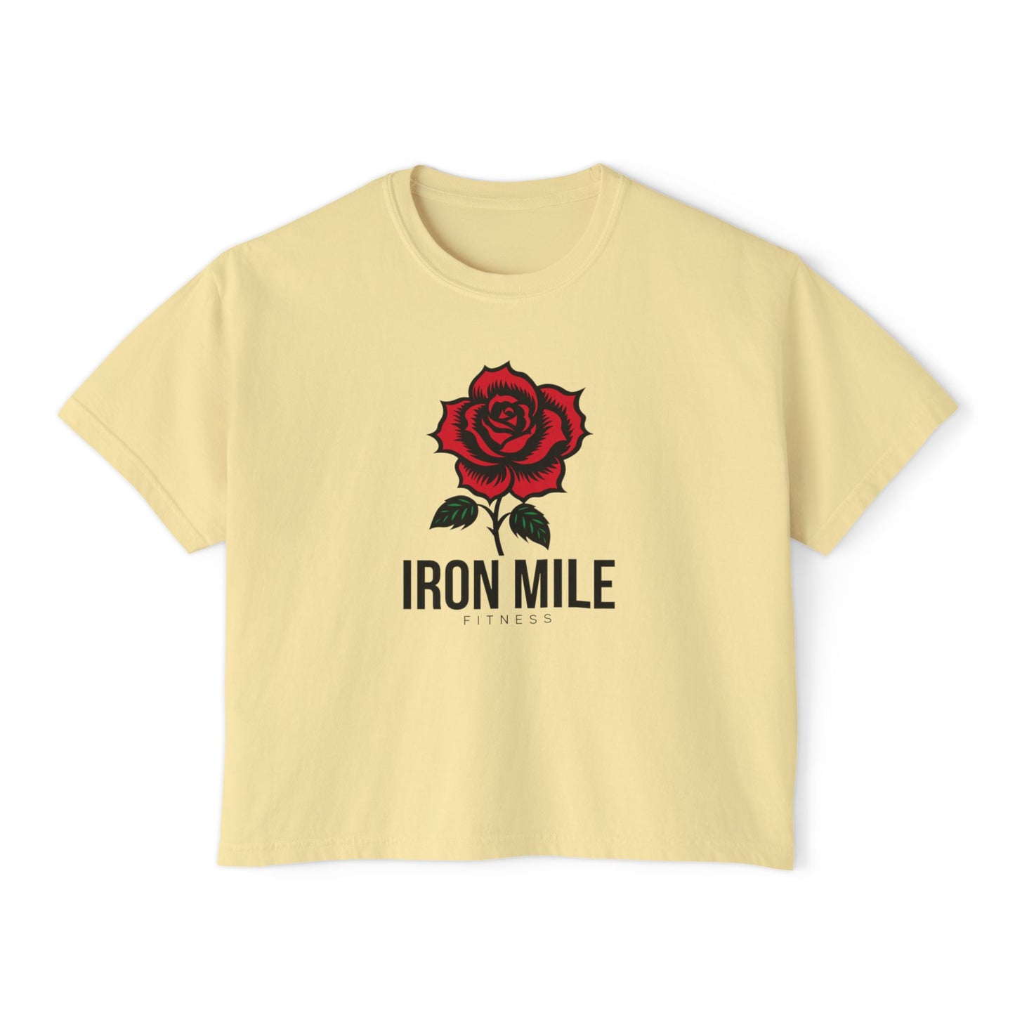 Women's Rose Boxy Tee